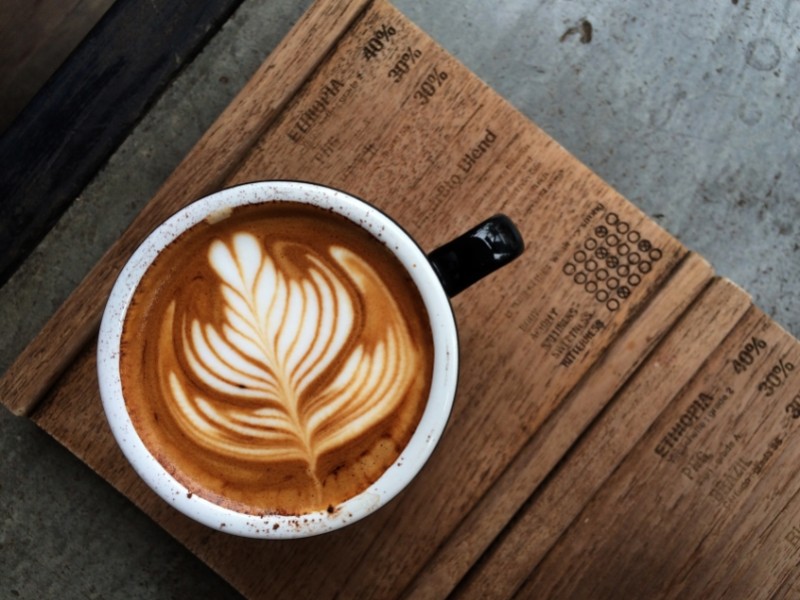 Golden coffee for lactating moms