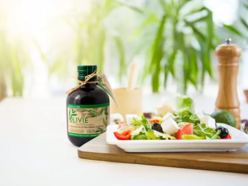 Vinaigrettes at Olivie 30x plus organic!